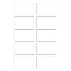 40629 - Label Size 80.081mm x 49.742mm - 10 label(s) per sheet 