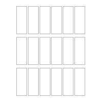 40630 - Label Size 30mm x 80mm - 18 label(s) per sheet
