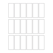 40630 - Label Size 30mm x 80mm - 18 label(s) per sheet 