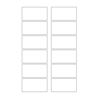 40634 - Label Size 75mm x 40mm - 12 label(s) per sheet
