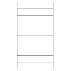 40640 - Label Size 150mm x 28mm - 10 label(s) per sheet 