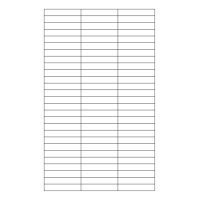 40644 - Label Size 55mm x 10mm - 81 label(s) per sheet