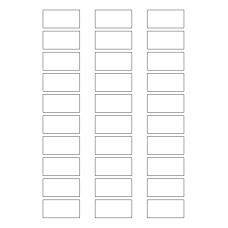 40646 - Label Size 48mm x 23.5mm - 30 label(s) per sheet 