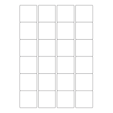 40648 - Label Size 45mm x 45mm - 24 label(s) per sheet 