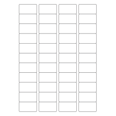 40650 - Label Size 45mm x 25mm - 44 label(s) per sheet