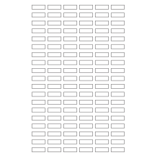 40657 - Label Size 25mm x 8mm - 114 label(s) per sheet 