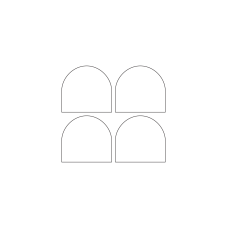 40673 - Label Size 66.895mm x 62mm - 4 label(s) per sheet 