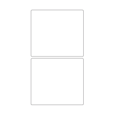 40675 - Label Size 135mm x 120mm - 2 label(s) per sheet 