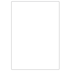 40676 - Label Size 200mm x 285mm - 1 label(s) per sheet 