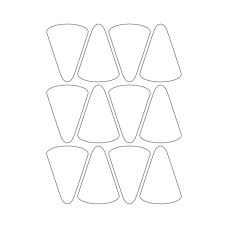 40678 - Label Size 54mm x 75mm - 12 label(s) per sheet 