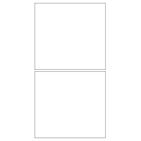 40680 - Label Size 150mm x 140mm - 2 label(s) per sheet