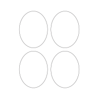 40681 - Label Size 85mm x 110mm - 4 label(s) per sheet
