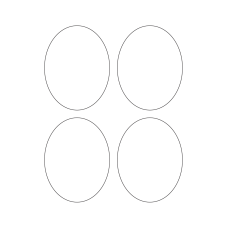 40681 - Label Size 85mm x 110mm - 4 label(s) per sheet 