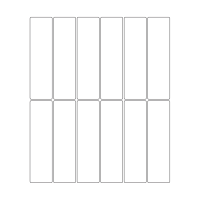 40682 - Label Size 33mm x 122mm - 12 label(s) per sheet