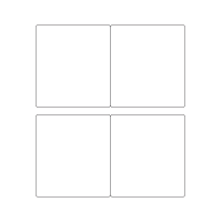 40684 - Label Size 100mm x 110mm - 4 label(s) per sheet