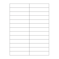 40685 - Label Size 99mm x 20mm - 26 label(s) per sheet