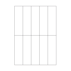 40691 - Label Size 35mm x 123mm - 10 label(s) per sheet 
