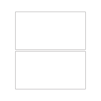 40694 - Label Size 207mm x 112mm - 2 label(s) per sheet