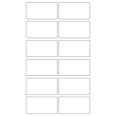 40696 - Label Size 80mm x 42mm - 3 label(s) per sheet 