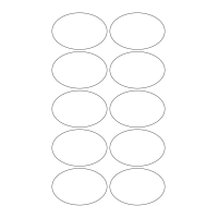 40698 - Label Size 75mm x 50mm - 10 label(s) per sheet