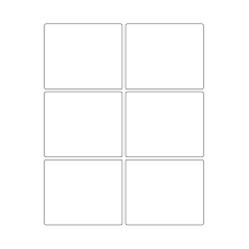 40701 - Label Size 93mm x 78mm - 6 label(s) per sheet 