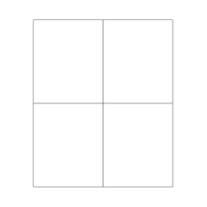 40703 - Label Size 100mm x 120mm - 4 label(s) per sheet 