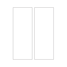 40716 - Label Size 85mm x 230mm - 2 label(s) per sheet 