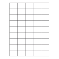 40718 - Label Size 40mm x 30mm - 45 label(s) per sheet