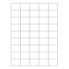 40718 - Label Size 40mm x 30mm - 45 label(s) per sheet 