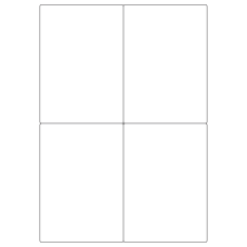 40726 - Label Size 100mm x 142mm - 4 label(s) per sheet 