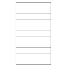 40732 - Label Size 155mm x 25mm - 11 label(s) per sheet 