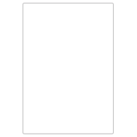 40744 - Label Size 196mm x 283mm - 1 label(s) per sheet
