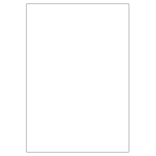 40744 - Label Size 196mm x 283mm - 1 label(s) per sheet 