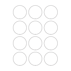 40750 - Label Size 56mm x 56mm - 12 label(s) per sheet 