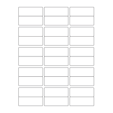 40754 - Label Size 63.5mm x 24mm - 30 label(s) per sheet 
