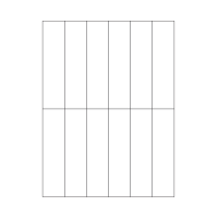 40759 - Label Size 30mm x 120mm - 12 label(s) per sheet