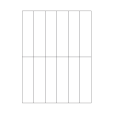 40759 - Label Size 30mm x 120mm - 12 label(s) per sheet 