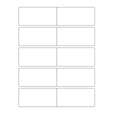 40766 - Label Size 99mm x 48mm - 10 label(s) per sheet 