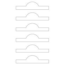 40769 - Label Size 150mm x 35mm - 6 label(s) per sheet 