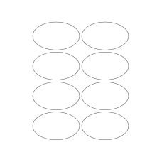 40770 - Label Size 86mm x 51mm - 8 label(s) per sheet 