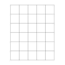 40775 - Label Size 40mm x 42mm - 30 label(s) per sheet 