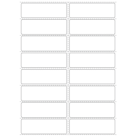 40779 - Label Size 99mm x 32mm - 16 label(s) per sheet