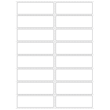 40779 - Label Size 99mm x 32mm - 16 label(s) per sheet 