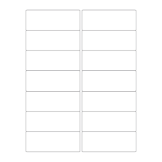 40784 - Label Size 99mm x 37mm - 14 label(s) per sheet 