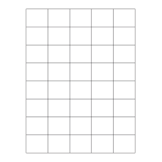 40794 - Label Size 40mm x 33mm - 40 label(s) per sheet 