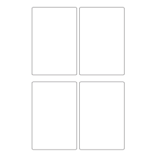 40795 - Label Size 85mm x 128mm - 4 label(s) per sheet 