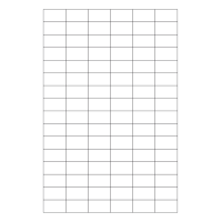 40810 - Label Size 30mm x 17mm - 96 label(s) per sheet
