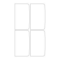 40811 - Label Size 73mm x 127mm - 4 label(s) per sheet
