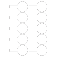 40821 - Label Size 94.592mm x 54.571mm - 10 label(s) per sheet