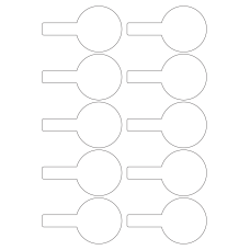40821 - Label Size 94.592mm x 54.571mm - 10 label(s) per sheet 